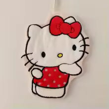 Hello Kitty & My Melody Hanging Hand Towel – Cute Absorbent Kitchen Bathroom Towel