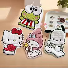 Hello Kitty & My Melody Hanging Hand Towel – Cute Absorbent Kitchen Bathroom Towel