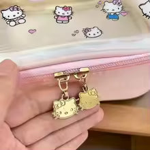 Hello Kitty Waterproof PVC Cosmetic Bag – Large Capacity Makeup & Storage Handbag