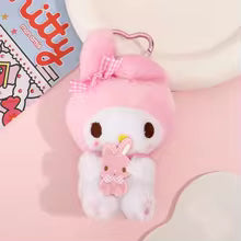 Hello Kitty, Kuromi, My Melody, Cinnamoroll & Pochacco Plush Keychain – Cute Bag Charm Gift