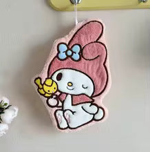 Hello Kitty & My Melody Hanging Hand Towel – Cute Absorbent Kitchen Bathroom Towel