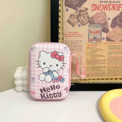 Hello Kitty Kuromi Pochacco Storage Bag – Portable Travel Cable Charger Coin Pouch
