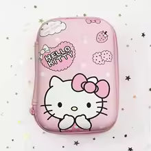 Hello Kitty Kuromi Pochacco Storage Bag – Portable Travel Cable Charger Coin Pouch