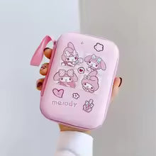 Hello Kitty Kuromi Pochacco Storage Bag – Portable Travel Cable Charger Coin Pouch