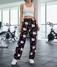Hello Kitty Loose Pajamas for Men & Women – Autumn Winter Couple Loungewear