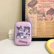 Hello Kitty Kuromi Pochacco Storage Bag – Portable Travel Cable Charger Coin Pouch
